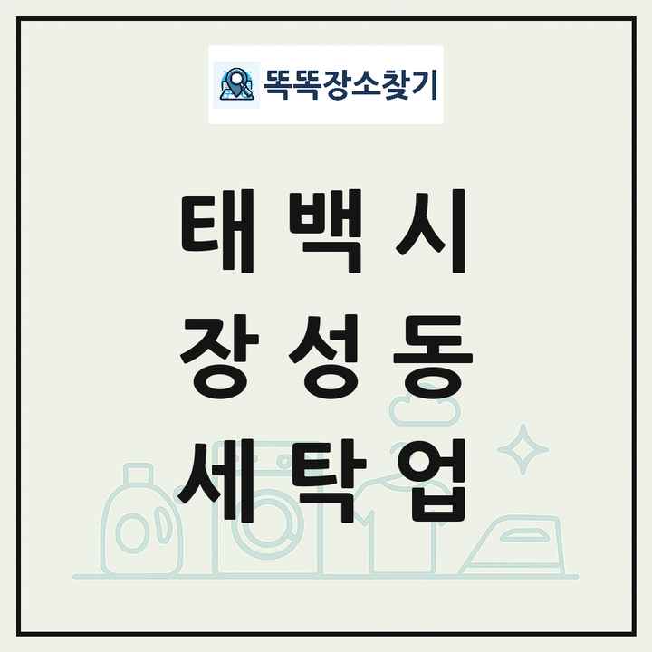 강원특별자치도 태백시 장성동 세탁소 빨래방 세탁업 목록 및 상세정보 썸네일