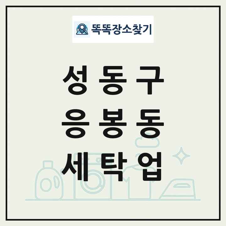 서울특별시 성동구 응봉동 세탁소 빨래방 세탁업 목록 및 상세정보 썸네일