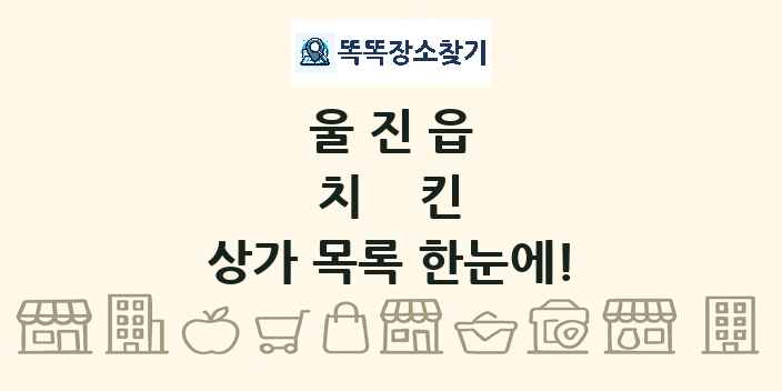 울진읍 치킨 상가 목록 및 정보