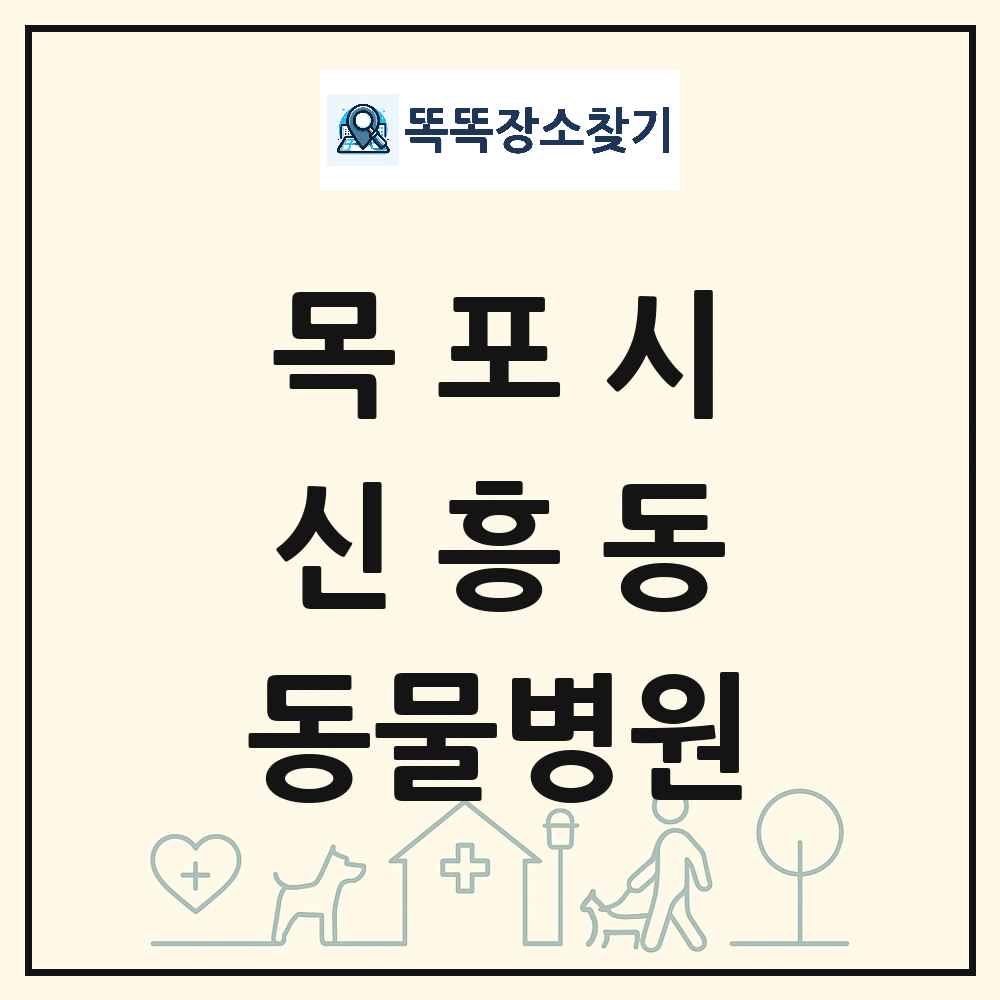 전라남도 목포시 신흥동 동물병원 목록 및 상세정보 썸네일